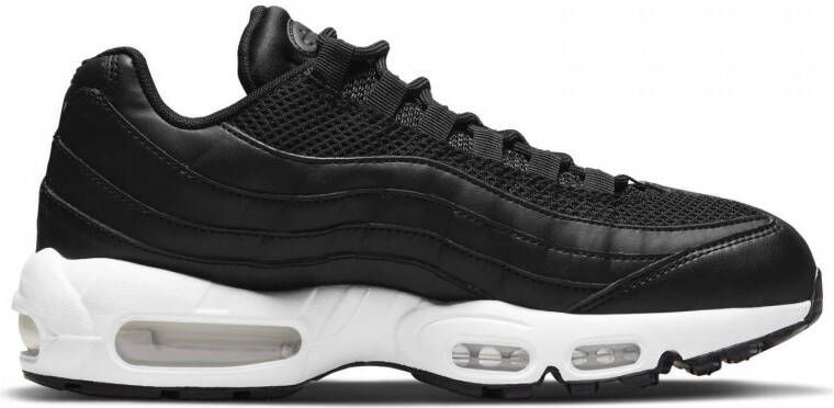 Nike Air Max 95 Dames Sneakers Zwart Wit Leer