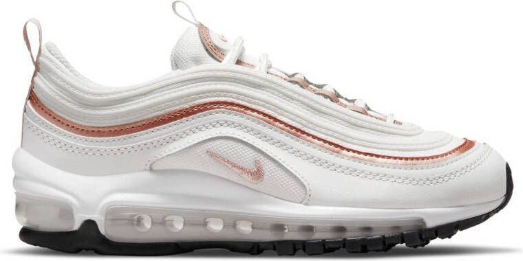 Nike Air Max 97 Junior Summit White White Off Noir Metallic Red Bronze Kind