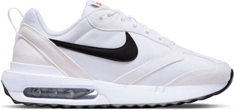 Nike Air Max Dawn Wit Zwart-Totaal Oranje White Dames