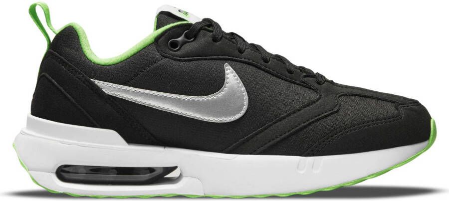 Nike Air Max Dawn sneakers zwart zilver groen