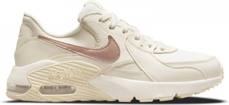 Nike air excee leather bruin dames -