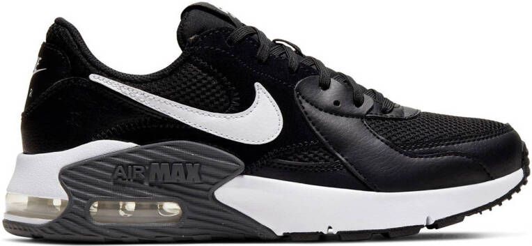 Achtervoegsel kolf Overtreden Nike Air Max Excee Dames Sneakers Black White-Dark Grey - Schoenen.nl