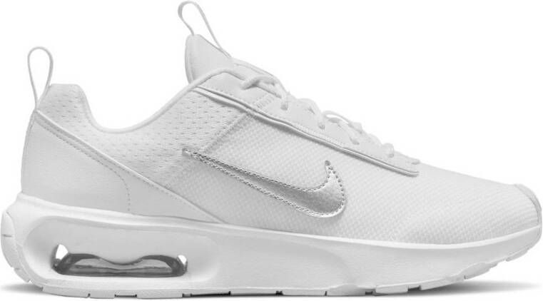 Nike Air Max Intrlk Lite Shoes Sneakers White Metallic Silver White Dames