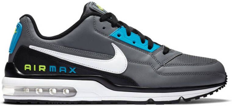 Nike Air Max Ltd 3 sneakers antraciet zwart wit turquoise