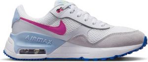 Nike Air Max Systm sneakers wit fuchsia lichtblauw