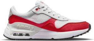 Nike Air Max Systm sneakers wit rood lichtgrijs