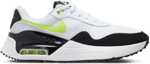 Nike Air Max System Sneakers Heren White Black Volt Pure Platinum