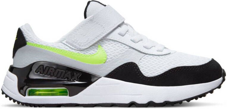 Nike Air Max Systm (PS) White Black Volt Pure Platinum