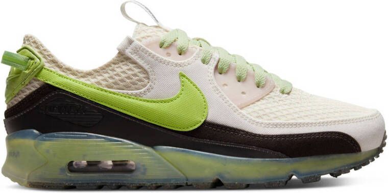 Nike Air Max Terrascape 90 sneakers wit limegroen zwart