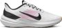 Nike Air Windflo 9 hardloopschoenen wit zwart roze - Thumbnail 1