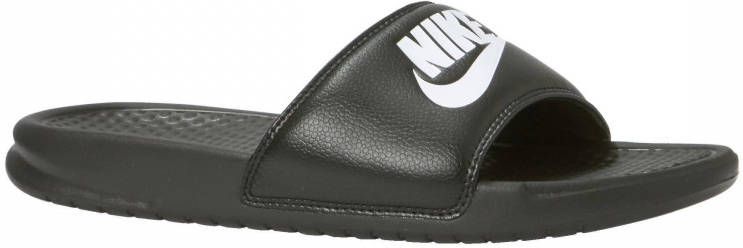 Nike Benassi Just Do It Slippers en Sandalen Black Synthetisch 5 Foot Locker