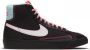 Nike Blazer Mid '77 GS sneakers zwart wit roze lichtblauw - Thumbnail 1