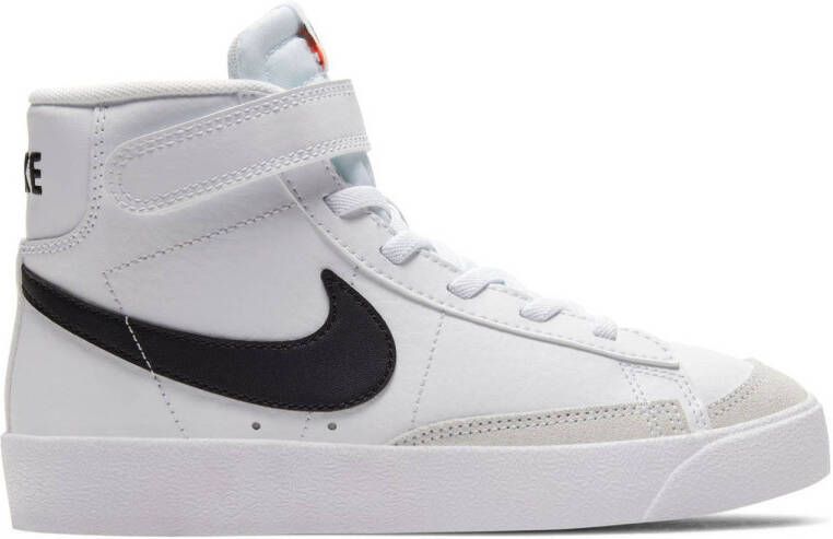 Nike Blazer Mid '77 sneakers wit zwart