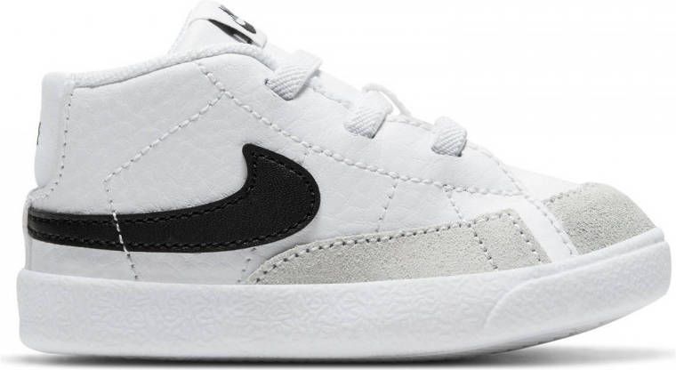 Nike Blazer Mid Crib Baby's White White Black Kind White White Black