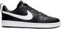 Nike Court Borough Low 2 (GS) Leren Sneaker 37 5 Zwart - Thumbnail 2