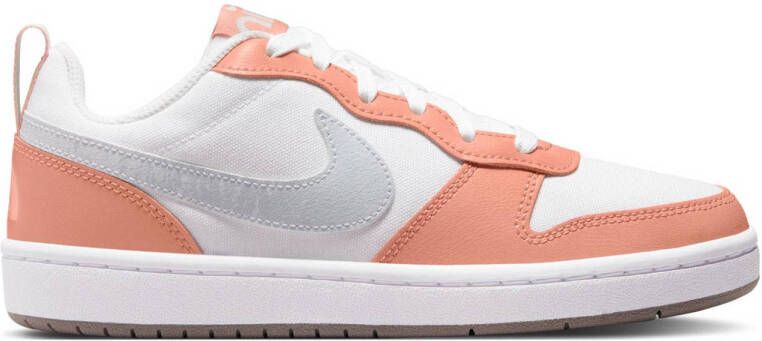 Nike Court Borough Low 2 Special Edition leren sneakers wit roze