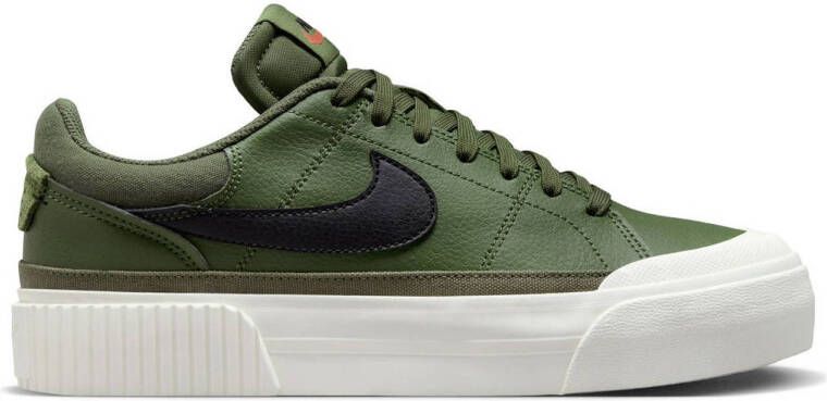 Nike Court Legacy Lift sneakers groen zwart