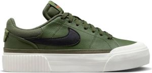 Nike Court Legacy Lift sneakers groen zwart