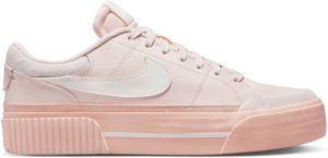 Nike Court Legacy Lift sneakers lichtroze wit