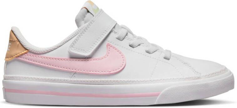 Nike Court Legacy sneakers wit roze