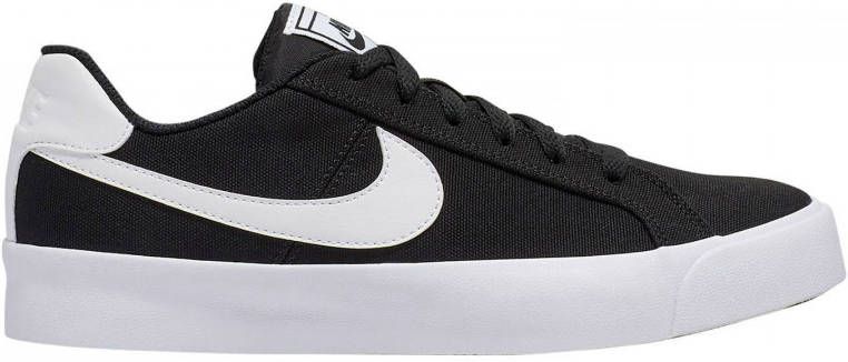 Nike Court Royale AC canvas sneakers zwart wit