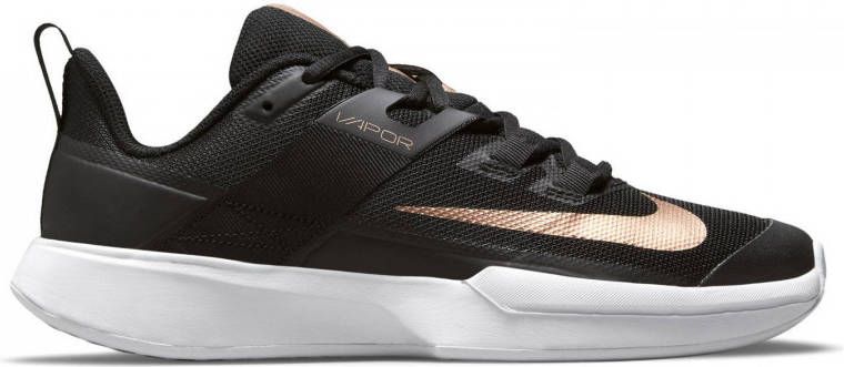 Nike Court Vapor Lite HC tennisschoenen zwart brons wit