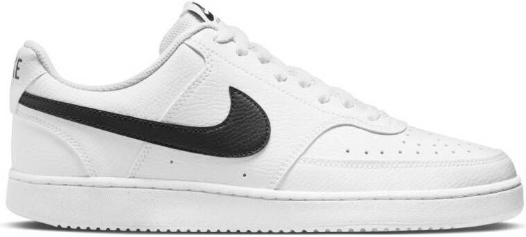 Nike Court Vision low sneakers wit zwart