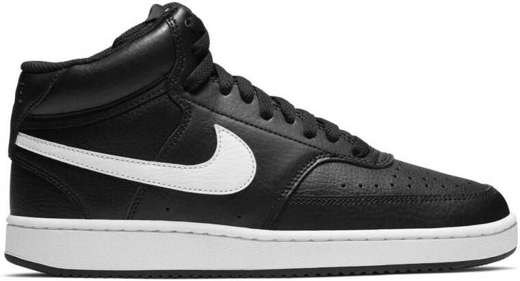 Nike Court Vision Mid sneakers zwart wit