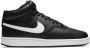 Nike Wmns Court Vision Mid Zwarte Sneaker 37 5 Zwart - Thumbnail 2