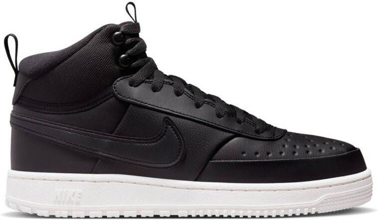 Nike Court Vision Mid Winter sneakers zwart grijs