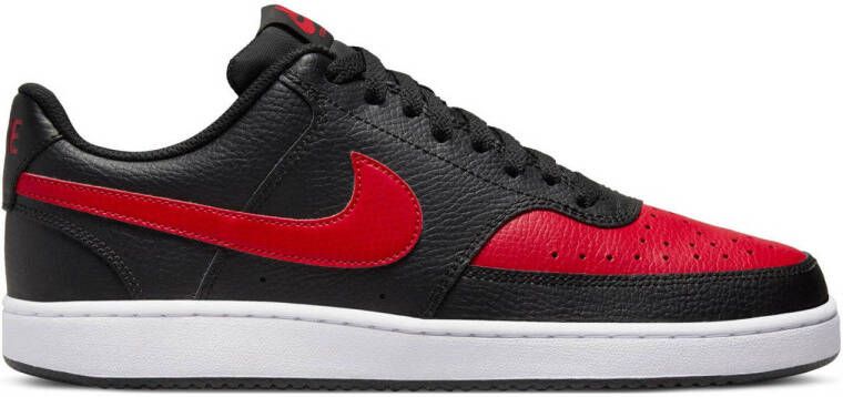 Nike Court Vision sneakers zwart rood
