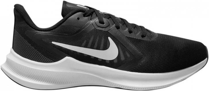 Nike Downshifter 10 hardloopschoenen zwart wit