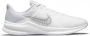 Nike Downshifter 11 Dames Sportschoenen White Mtlc Silver-Pure Platinum-Wolf Grey - Thumbnail 1