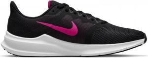 Nike Downshifter 11 Dames Black Dark Smoke Grey White Fireberry Dames