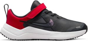 Nike Downshifter 12 Next Nature hardloopschoenen antraciet grijs rood kids