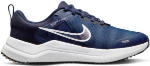 Nike Downshifter 12 Next Nature hardloopschoenen donkerblauw blauw wit kids