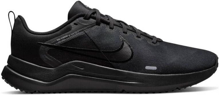 Nike Downshifter 12 Hardloopschoen voor heren(straat) Black Dark Smoke Grey Light Smoke Grey White Heren