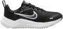Nike Downshifter 12 Next Nature hardloopschoenen zwart wit paars kids - Thumbnail 1