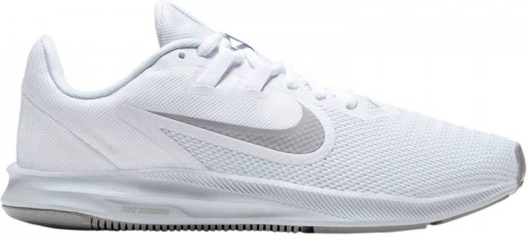 Nike Downshifter 9 hardloopschoenen wit