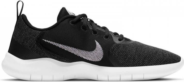 Nike Flex Experiencce Run 10 hardloopschoenen zwart wit grijs