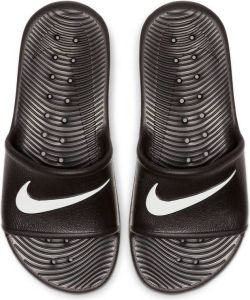 Nike Kawa Shower Slipper voor kleuters kids Zwart