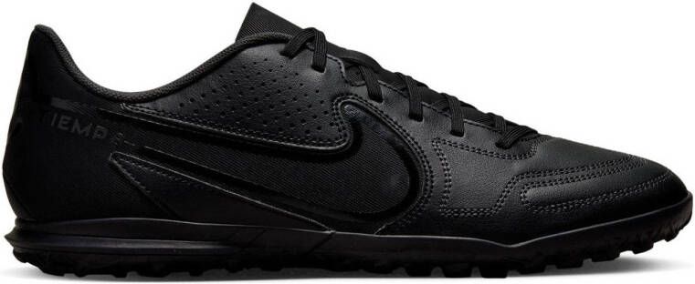 Nike Tiempo Legend 9 Club TF Voetbalschoenen(turf) Black Summit White Light Photo Blue Black Dames