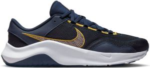 Nike Legend Essential 3 Next Nature fitness schoenen donkerblauw oranje