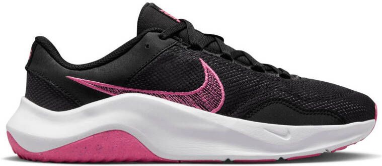 Nike Legend Essential 3 Next Nature fitness schoenen zwart roze grijs