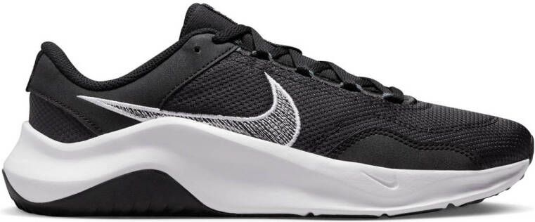 Nike Legend Essential 3 Next Nature fitness schoenen zwart wit grijs