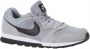 Nike Md Runner 2 Heren Sneakers Wolf Grey Black-White - Thumbnail 7