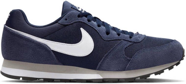 verdacht Vaccineren voormalig Nike Md Runner 2 Sneakers Heren Midnight Navy White-Wolf Grey - Schoenen.nl