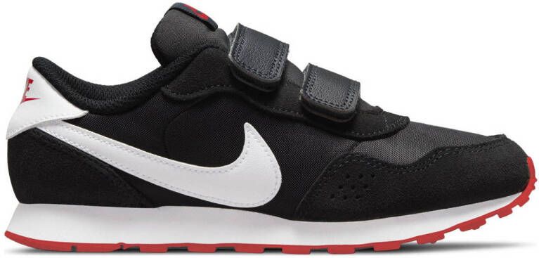 Nike Md Valiant PSV Hardloopschoenen Black White Dk Smoke Grey University Red Kinderen