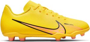 Nike Jr. Mercurial Vapor 15 Club FG MG Voetbalschoenen voor kleuters kids(meerdere ondergronden) Geel