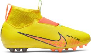Nike Jr. Mercurial Zoom Superfly 9 Academy AG Voetbalschoenen voor kleuters kids(kunstgras) Geel